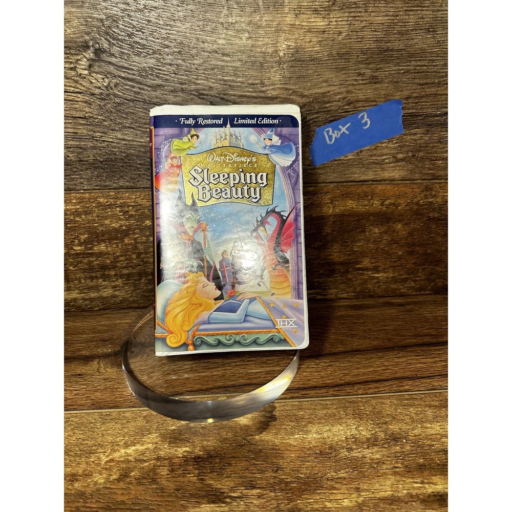 Walt Disney Masterpiece Sleeping Beauty VHS Limited Edition Fully Restored THX